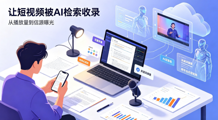 临江市短视频创作者新必修课：吃透 GEO 优化，让抖音内容被豆包、DeepSeek、元宝智能体收录